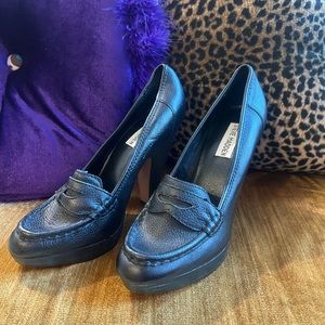 Steve Madden loafer heels size 7